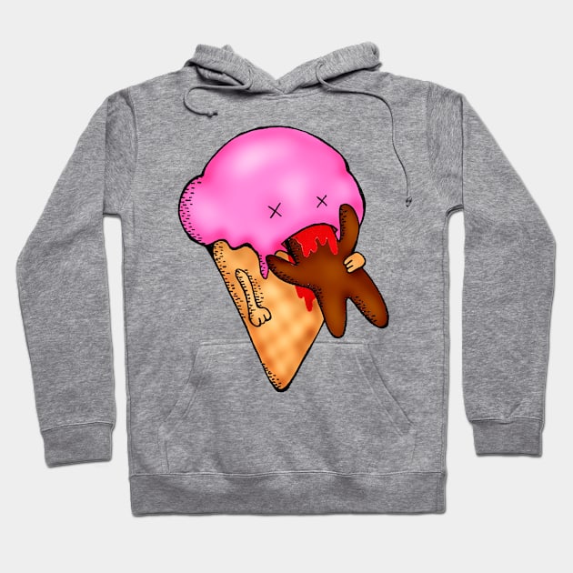 I Scream Cone Hoodie by ogfx